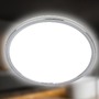 Kruhová - BRI 3873018 Pulap stropní svítidlo pr.42 cm - 22W, 3000lm, LED, přímé a nepřímé osvětlení, IP54, neutrální bílá, chrom - BRILONER - foto 4