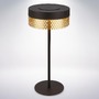 Stolní lampy dekorační - BRILO 7576015 Booha stolní lampa - 2,5W, 300lm, bezdrátová, IP44, LED, stmívatelná, teplá bílá, černá/zlatá - BRILO - foto 4
