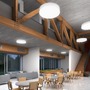 Kruhová - LU ZL4.IR.L1.900M.91M DALI2 Závěsné svítidlo IZAR R MAX 104W LED 3000K akrylátové sklo bílá DALI ZL4.IR.L1.900M.91L - LUCIS - foto 4
