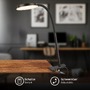 Stolní lampy s klipem - BRI 2195015 Plegg lampička s klipsem - 3,2W, 350lm, LED, nastavitelné, černá - BRILONER - foto 4