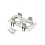 Hranatá - LA 1008008 NEW TRIA® 155 podhledový kroužek, D: 17 Š: 9 V: 4 cm, dvousvítidlo, IP 20, bílá barva - BIG WHITE (SLV) - foto 4