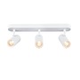 Bodová - LA 1008705 NOBLO® nástěnné a stropní svítidlo, trojité, kulaté, 2000-3000K, 22W, Dim-to-Warm, PHASE, 36°, bílé - BIG WHITE (SLV) - foto 4