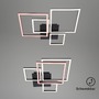 Hranatá - BRILO 3128-015 LED rám 75 cm 2x48W 4000lm černá - BRILO - foto 4