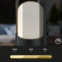 Stolní lampy dekorační - BRILO 7544015 Asa stolní lampička - 1W, 50lm, bezdrátová, LED, stmívatelné, teplá bílá, černá - BRILO - foto 4
