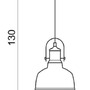 Kónická - AZZ AZ2143 Darling 1 (white glass) - AZZARDO - foto 4