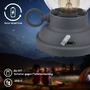 Stolní lampy dekorační - BRILO 7575015 Kanea stolní lampa - 1,5W, 40lm, bezdrátová, LED, stmívatelné, teplá bílá, antracit - BRILO - foto 4
