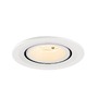 Kruhová - LA 1009395 NUMINOS® GIMBLE S Stropní vestavné svítidlo, 2700 K, 55°, IP20, kulaté, bílé - BIG WHITE (SLV) - foto 4