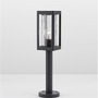 Sloupková - NV 9060193 Venkovní sloupkové svítidlo FIGO tmavě šedý hliník a čiré sklo E27 1x12W 220-240V bez žárovky IP54 - NOVA LUCE - foto 4