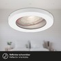 Kruhová - BRI 7181-036 3ks sada LED vestavné svítidlo, pr. 8,5 cm, 5 W, bílé - BRILONER - foto 4