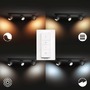 SmartHome Paul Neuhaus - PH 50473/30/P6 Hue White Ambiance Bodové svítidlo Philips Buckram BT 50473/30/P6 LED GU10 3x5W 3x350lm 2200-6500K 230V, černé s dálkovým ovladačem a Bluetooth - PHILIPS HUE (915005918701) - foto 4