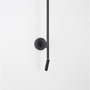 Nepřímé osvětlení - NV 9182812 Nástěnné svítidlo HANDY černý hliník a akryl nastavitelné/rotační - vypínač na těle LED Samsung 230V 3000K osvětlení 6W čtecí lampička 3W IP20 - NOVA LUCE - foto 4