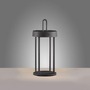 Na stůl - LD 19300-18 ANSELM LED stolní lampa na baterie černá 28cm dotykový stmívač IP44 zahradní svítidlo 2700K - JUST LIGHT - foto 4