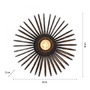 Dekorativní - LD 11410-18 RACOON Stropní svítidlo černé moderní - LEUCHTEN DIREKT / JUST LIGHT - foto 4