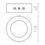 Technická - RED R11281 SLENDER R matný nikl 230V SMD LED 6W 3000K - RED - DESIGN RENDL - foto 4