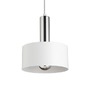 Kruhová - RED R13910 GIULIA 20 závěsná bílá chrom 230V E27 40W - RED - DESIGN RENDL - foto 4