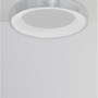 Kruhová - NV 9353856 Stropní svítidlo RANDO THIN broušený stříbrný hliník a akryl LED 50W 230V 3000K IP20 stmívatelné - NOVA LUCE - foto 4