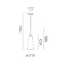 Lištové Look at Me - AR 1456010A Look at Me Cone Track závěsné 21 - ARTEMIDE - foto 4