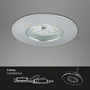 Kruhová - BRI 7295-039 3ks sada LED vestavné svítidlo, pr. 7,5 cm, 6,5 W, hliník - BRILONER - foto 4