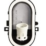 S vyšším krytím - IMPR 731168 Deko-Light stropní a nástěnné přisazené svítidlo - Syrma Oval, 1x max. 42 W E27, černá - foto 4