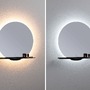 K zrcadlu - P 71091 LED zrcadlo s osvětlením Miro IP44 měnitelná bílá 230V 11W zrcadlo/černá mat - PAULMANN - foto 4