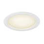Kruhová - LA 1007484 DOWNLIGHT V 200 plochý kryt bílá - BIG WHITE (SLV) - foto 4