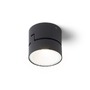 Nástěnná - RED R14201X VÝPRODEJ VZORKU - FLAVIO R přisazená černá 230V LED 6W 110° IP54 3000K - RED - DESIGN RENDL - foto 4