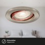 Kruhová - BRI 7147-032 3ks sada LED vestavné svítidlo, pr. 8,6 cm, 5 W, matný nikl - BRILONER - foto 4