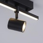 Bodová - PN 6523-18 BARIK LED stropní svítidlo 1 ramenné s LED černá otočné s paměťovou funkcí 3000K - PAUL NEUHAUS - foto 4