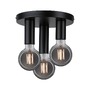 Dekorativní - P 79761 Stropní svítidlo Skogen max. 3x20W E27 černá - PAULMANN - foto 4