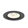 Kruhová - LA 1009578 NUMINOS® GIMBLE M Stropní vestavné svítidlo, 4000 K, 20°, černé / bílé - BIG WHITE (SLV) - foto 4