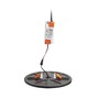 Kruhová - RED R13587 BJORK R 20 zápustná černá 230V LED 18W 3000K - RED - DESIGN RENDL - foto 4