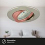 Kruhová - BRI 7296-032 3ks sada LED vestavné svítidlo, pr. 8,2 cm, 6,5 W, matný nikl - BRILONER - foto 4