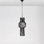 Dekorativní - NV 9586511 Závěsné svítidlo BREDO černý hliník černý kabel E27 1x12W 230V IP20 bez žárovky - NOVA LUCE - foto 4
