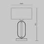 Stolní lampy dekorační - M MOD099TL-01G Stolní lampa Marmo E27 40W zlatá kov - MAYTONI - foto 4