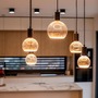 E27 - IMPR 180736 Deko-Light LED designová žárovka Moon 200, DIM, E27, 6,0W, 1900K, kouřová - foto 4