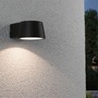 Nástěnná - P 94452 Venkovní nástěnné svítidlo Capea černá IP44 6W 230V teplá bílá - PAULMANN - foto 4