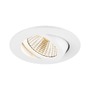 Kruhová - LA 1007433 NEW TRIA® UNIVERSAL 68 stropní vestavné svítidlo, 2500/3000/4000K, 38°, IP 20, kulaté, bílá - BIG WHITE (SLV) - foto 4