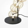 Stojací lampy - M MOD216FL-L38G3K Stojací lampa Golden Cage 3000K 48W teplá bílá zlatý kov  - MAYTONI - foto 4
