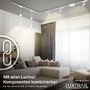 Lištové Briloner 48V - BRILO 8031016 LUXTRAIL lištový systém 48V, LED spot, 5W, 450lm, nastavitelné, bílé - BRILO - foto 4