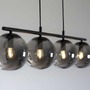 Podélná - LD 14604-18 BIG WIDOW LED stropní svítidlo, černá, jednoduché, nadčasové, 4 ramenné stropní svítidlo - LEUCHTEN DIREKT / JUST LIGHT - foto 4