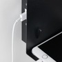 Dekorativní - P 78920 Nástěnné svítidlo Ablage Devara E27 max. 40W černá / kov USB - PAULMANN - foto 4