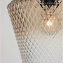 Vícečetná - NV 9291253 Závěsné svítidlo MAGIO sklo barvy koňak mosazný zlatý kov E27 3x12W 230V IP20 bez žárovky - NOVA LUCE - foto 4