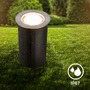 Connect To Shine - BRI 3916032 CONNECT TO SHINE startovací sada 12V zahradní osvětlení - trafo, 3x LED svítidlo do země, IP67, stříbrná - BRILONER - foto 4