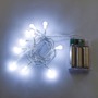 LED osvětlení na BATERIE - DLED BL21 DECOLED LED světelný řetěz na baterie, ledově bílá, 10 diod, 2,1 m - foto 4