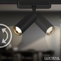 Lištové Briloner 48V - BRILO 8031015 LUXTRAIL lištový systém 48V, LED spot, 5W, 450lm, nastavitelné, černá - BRILO - foto 4
