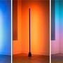 Stojací lampy - PH 8719514865273 WiZ Floor LED stojací lampa, 2700-5500K, 1,4m, nastavitelná barva světla, černá, RGB - PHILIPS - foto 4