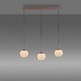Dekorativní - LD 15177-39 LED závěsné svítidlo NAMI, písková barva, podlouhlé, stmívatelné, Comfort-Lift, paměťová funkce, SimplyDim, 3000K - JUST LIGHT - foto 4