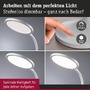 Stolní lampy pracovní - P 78015 LED stolní lampa na psací stůl Mejan 4000K 15W bílá mat - PAULMANN - foto 4
