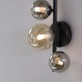 Dekorativní - PN 9583-18 POPSICLE LED nástěnné svítidlo černé kouřové a jantarové sklo moderní teplá bílá 3000K - PAUL NEUHAUS - foto 4