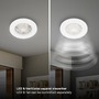 Ventilátory - BRILO 3890016 Tuuletin A stropní svítidlo s ventilátorem pr.48,5 cm - 48W, 5300lm, LED, stmívatelné, dálkový ovladač, CCT, RGBIC, bílé - BRILO - foto 4